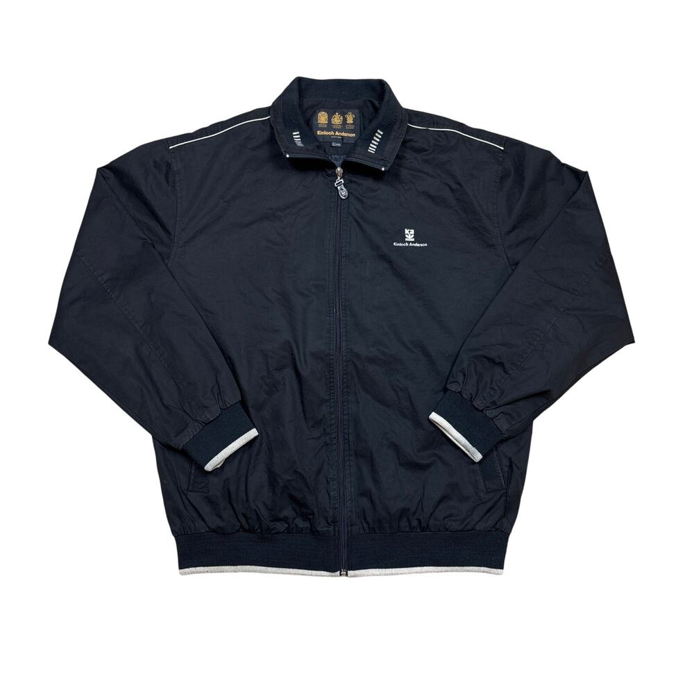 Vintage Kinloch Anderson Scotland Bomber Track Jacket Men's Large